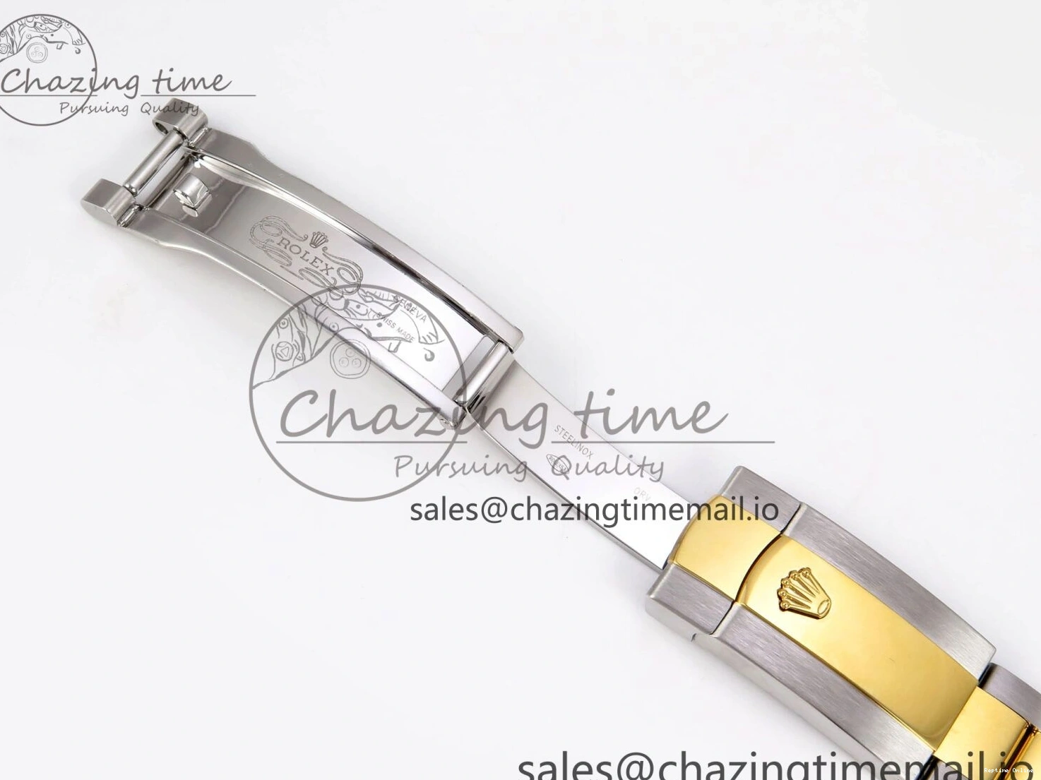 0110 Breathable DateJust 41 SS YG ARF 1:1 Best Edition 904L Steel YG Stick Dial on Oyster Bracelet SH 1260